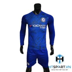 Áo Dài Tay Chelsea Xanh Bích