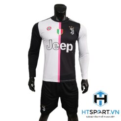 Áo Dài Tay Juvetus Đen Trắng