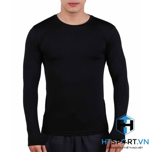 Áo Tập Gym Tay Dài Unique Đen
