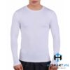 Áo Tập Gym Tay Dài Unique Trắng