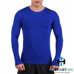 Áo Tập Gym Tay Dài Unique Xanh Biển