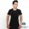 Áo Tập Gym Tay Ngắn Unique Đen