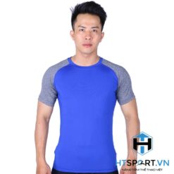 Áo Tập Gym Tay Ngắn Unique Xanh Bích