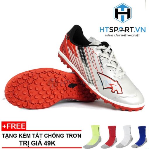 Giày Đá Bóng Pan Rebeller Tf Bạc