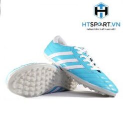 Giày Bóng Đá Wika 3 Sọc Xanh Lơ