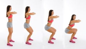 Các thao tác squat chuẩn