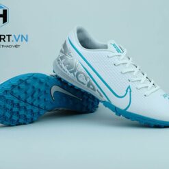 Giày Bóng Đá Xstorm Mcr7 Trắng Xanh Ngọc