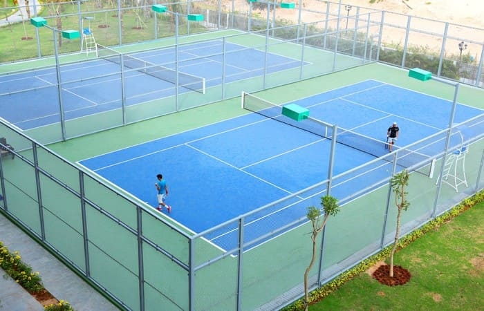 Dịch vụ thi công sân Tennis của HT Sport sẽ giúp khách hàng hài lòng với những gì mình nhận được