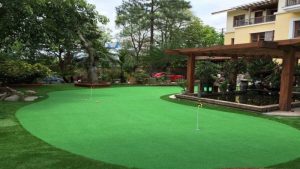 thi công cỏ nhân tạo sân golf