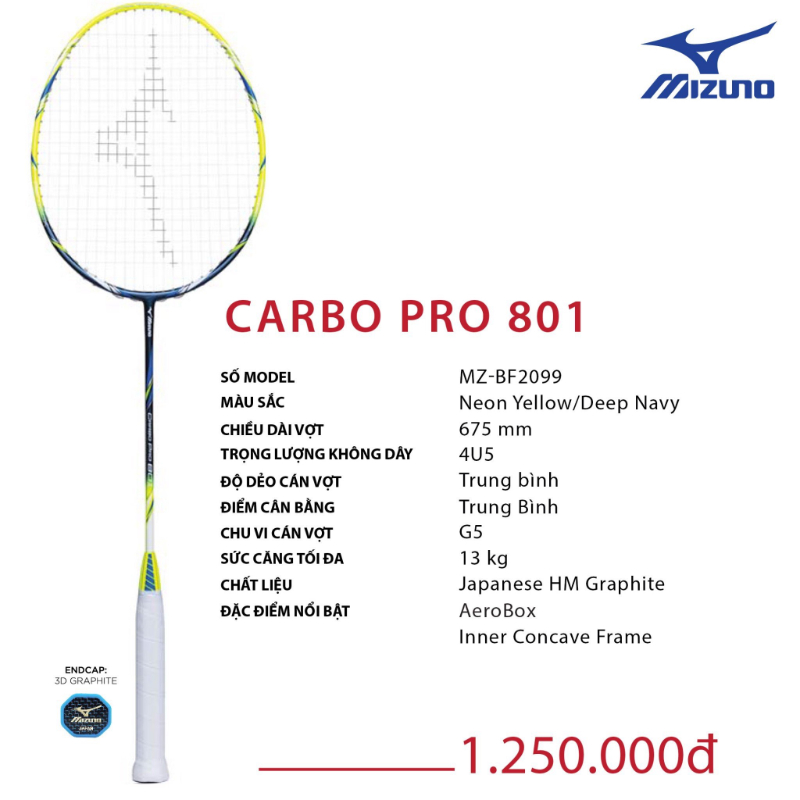 3 mizuno carbo pro – 801