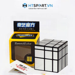 RuBik Tráng Gương Bạc, Rubik 3x3 Mirror Cube WiYi Lập Phương Viền Đen - Phát Triễn IQ Cao Cấp