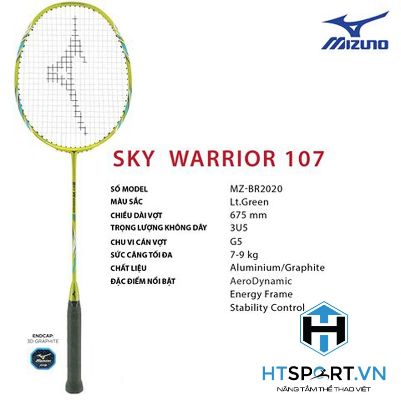 Vợt Cầu Lông Mizuno Sky Warrior – 107