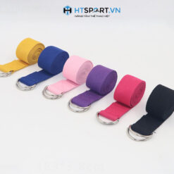 Dây tập Yoga, Đai Cotton dài 1,8M bền bỉ, Hổ trợ tập giãn cơ Gym Yoga tại nhà tiện lợi