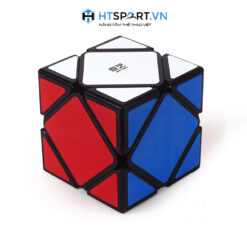 RuBik Đường Chéo, Rubik 6 Mặt Biến Thể Skewb WiYi Cube Viền Đen, Phát Triễn IQ Cao Cấp ( Black )
