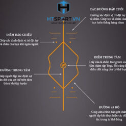 thảm tập yoga định tuyến