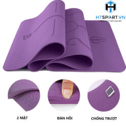 thảm tập yoga định tuyến