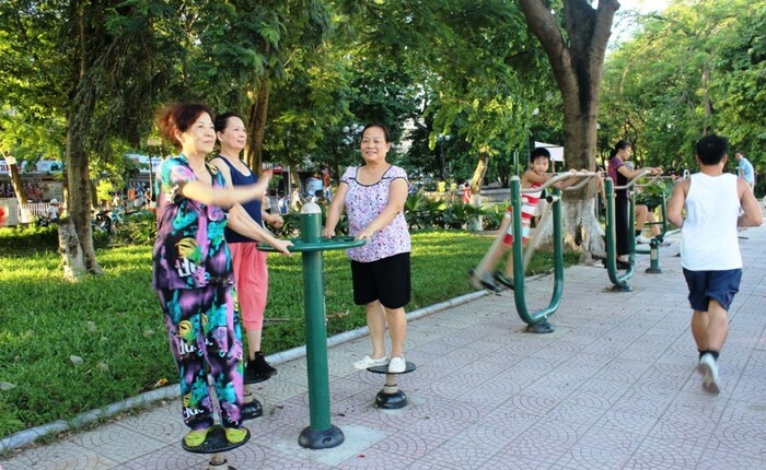Thi công khu tập thể dục ngoài trời/ công viên trọn gói 2 Lợi ích thi công công khu tập thể dục ngoài trời/ công viên