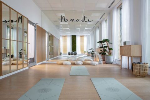 thi công phòng tập Yoga