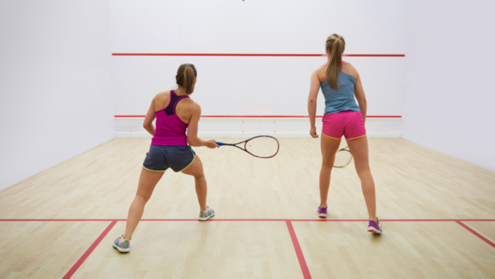 Quy trình thi công sân bóng quần squash trọn gói 2 Kích thước chuẩn của sân bóng quần squash