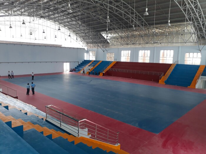 Thi công sân thi đấu đa năng chuyên nghiệp tại HT Sport 4 Tham khảo quy trình thi công sân thi đấu đa năng