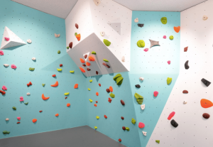 thi công vách leo núi trong nhà