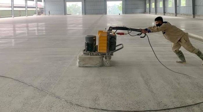 thi công sân bê tông