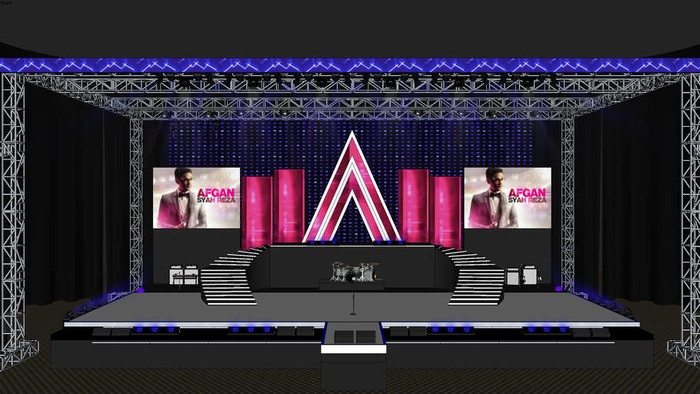 thi công sân khấu sự kiện