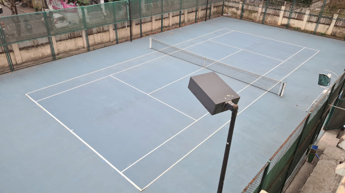 thi công sân pickleball ở Lâm Đồng