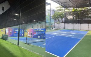 thi công sân pickleball ở Cần Giờ